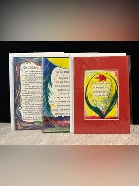 Set of 3 Colorful Inspirational Prints